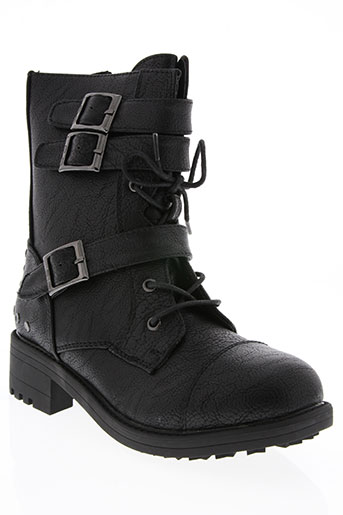 les p'tites bombes chaussures fille de couleur noir
