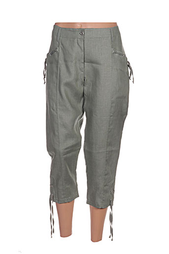 maloka pantacourts femme de couleur vert