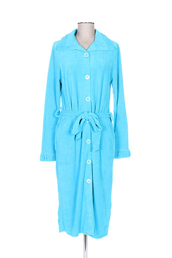 cherie line nuit femme de couleur bleu