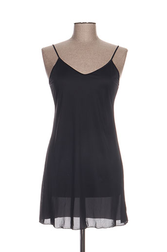 lingerie elizabeth nuit femme de couleur noir