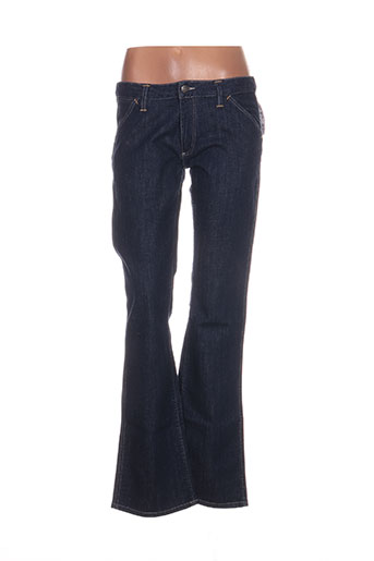 lacoste jeans femme de couleur bleu