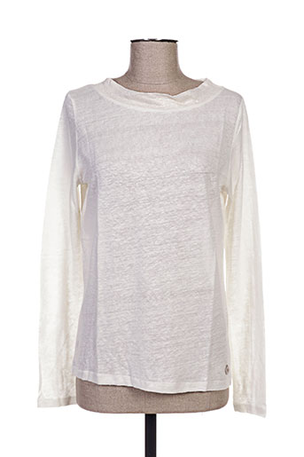 blanc boheme t-shirts femme de couleur beige