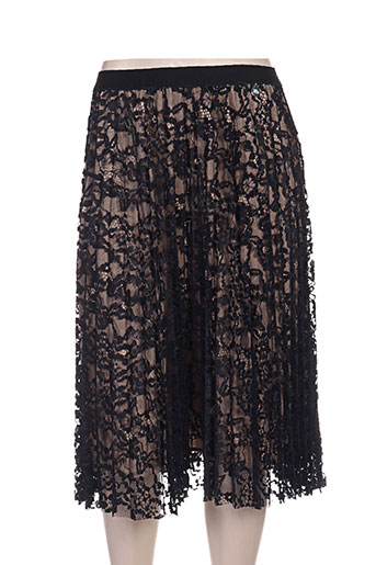 blanc boheme jupes femme de couleur noir
