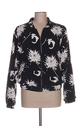 b.young vestes femme de couleur noir