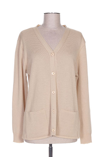griffon gilets femme de couleur beige