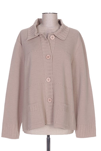 griffon gilets femme de couleur beige