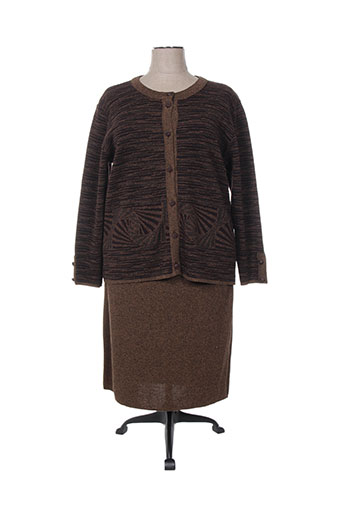 griffon ensemble femme de couleur marron