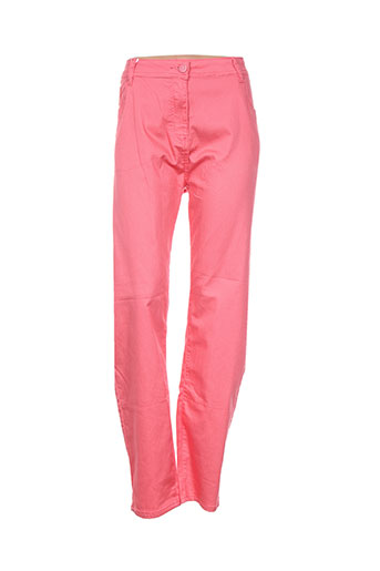griffon pantalons femme de couleur rose