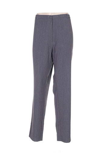 jean gabriel pantalons femme de couleur gris