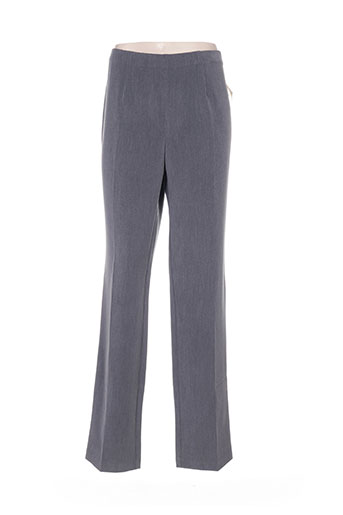 jean gabriel pantalons femme de couleur gris