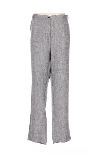 jean gabriel pantalons femme de couleur gris