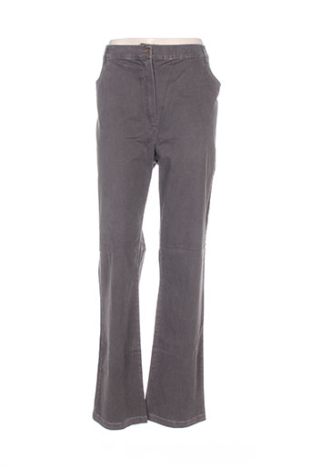 kiplay pantalons femme de couleur gris