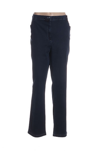 kiplay pantalons femme de couleur bleu