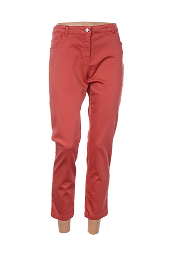 thalassa pantacourts femme de couleur orange