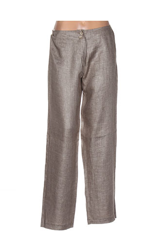 quattro pantalons femme de couleur marron