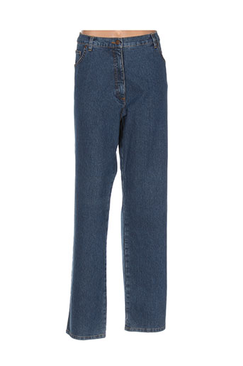 pauporté jeans femme de couleur bleu