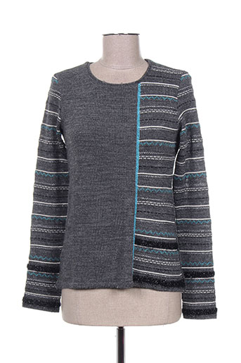quattro pulls femme de couleur gris