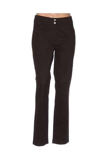 quattro pantalons femme de couleur marron