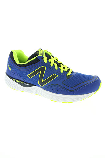 new balance chaussures homme de couleur bleu