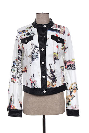 tricot chic vestes femme de couleur blanc