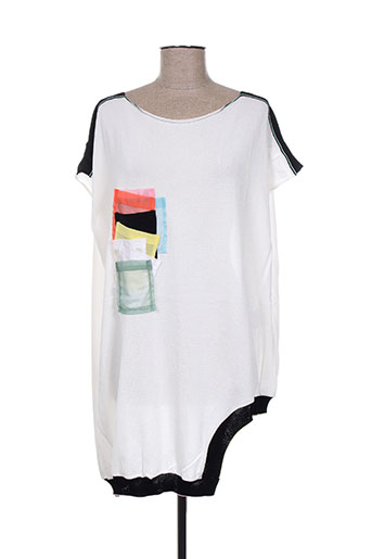 tricot chic pulls femme de couleur blanc