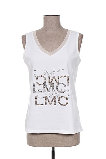 leslie t-shirts femme de couleur blanc