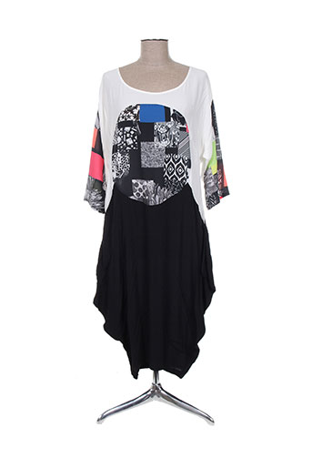 eroke robes femme de couleur noir