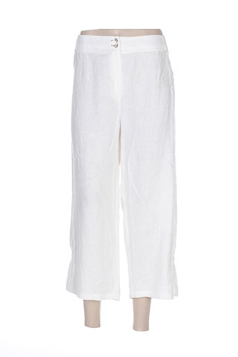 lewinger pantacourts femme de couleur blanc