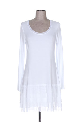 deca robes femme de couleur blanc