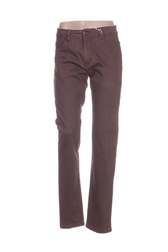 griffon pantalons femme de couleur marron