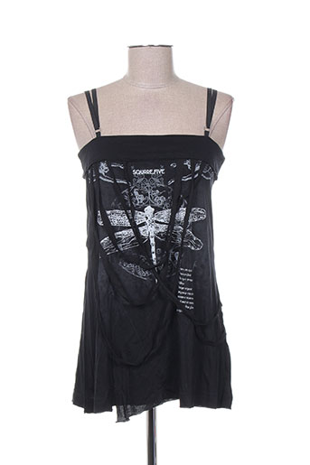 my square chemises femme de couleur noir