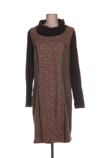 divas robes femme de couleur marron
