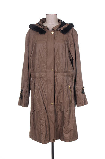 mat. manteaux femme de couleur marron