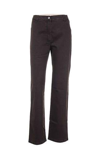 kjbrand pantalons femme de couleur marron