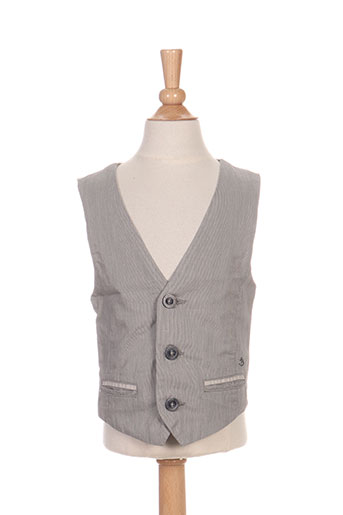 jean bourget gilets garçon de couleur beige