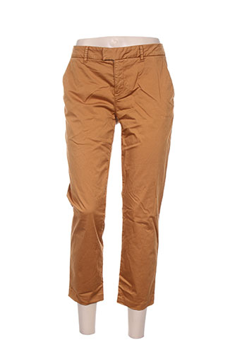 r95th pantalons femme de couleur marron