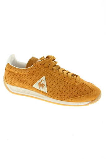 le coq sportif chaussures homme de couleur orange