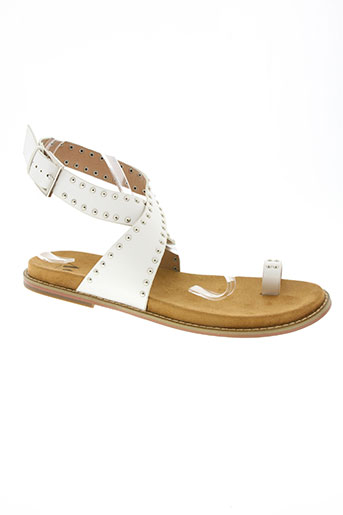 vanessa wu chaussures femme de couleur blanc