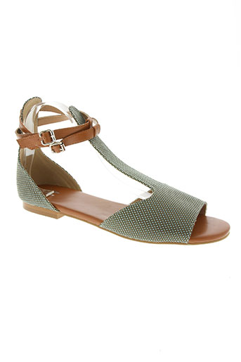 vanessa wu chaussures femme de couleur marron