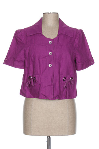 perspectives vestes femme de couleur violet
