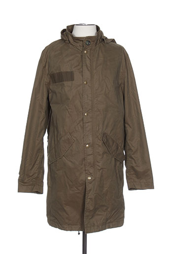 gant manteaux femme de couleur vert