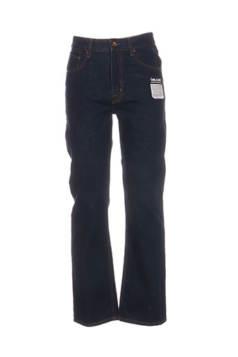 volcom jeans femme de couleur bleu
