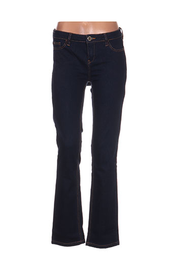 morgan jeans femme de couleur bleu