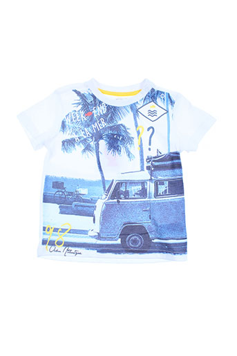 week end a la mer t-shirts garçon de couleur bleu