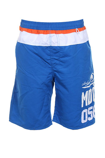 mondaca maillots de bain garçon de couleur bleu