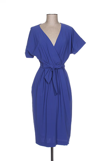 hug an' co robes femme de couleur bleu
