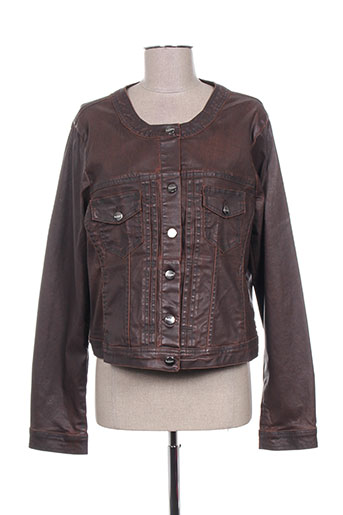 kanope vestes femme de couleur marron