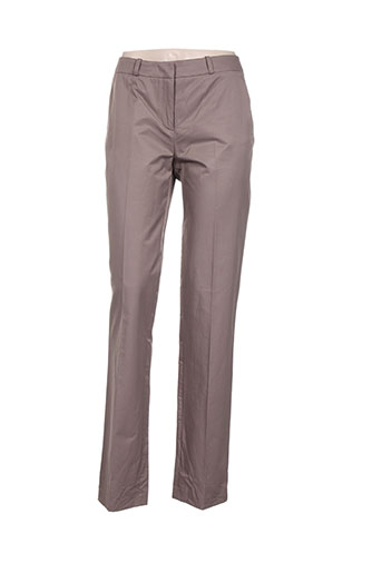 zapa pantalons femme de couleur marron