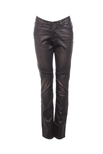 kanope pantalons femme de couleur marron