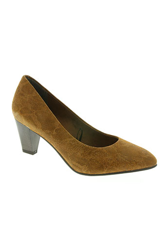 tamaris chaussures femme de couleur marron